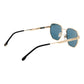 Gold Metal Sunglasses