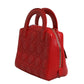 Small Dior Toujours Bag Black Macrocannage Calfskin