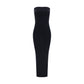 Black Cotton Cocktail Dress