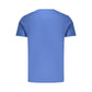 Blue Cotton Mens T-Shirt