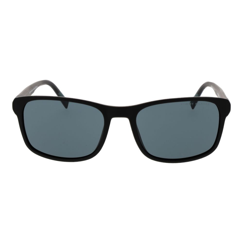 Black Polyamide Sunglasses