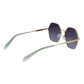 Gold Metal Sunglasses