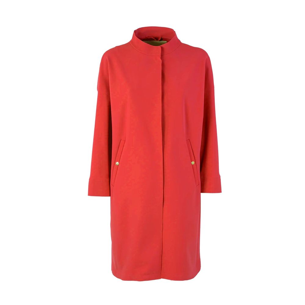 Multicolor Elastane Coat