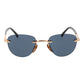 Rose Gold Metal Sunglasses