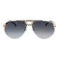 Rose Gold Metal Sunglasses