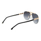 Rose Gold Metal Sunglasses