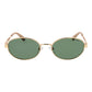 Rose Gold Metal Sunglasses
