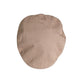 Men Beige Cotton Newsboy Cloth Capello Hat