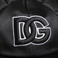 Men Black Velvet Animal Ears Baseball Cap Hat