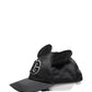 Men Black Velvet Animal Ears Baseball Cap Hat