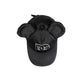 Men Black Velvet Animal Ears Baseball Cap Hat