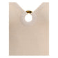 Beige Polyamide One-Piece Swimsuit