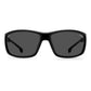Black Polyamide Sunglasses