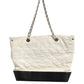 Aged Calfskin Quilted Large Gabrielle Shopping Tote