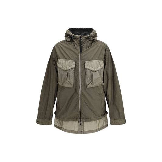 Bicolor Polyamide Shell Jacket