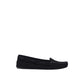 Black Calfskin Flats