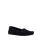 Black Calfskin Flats