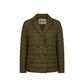 Bicolor Polyamide Full-Length Jacket