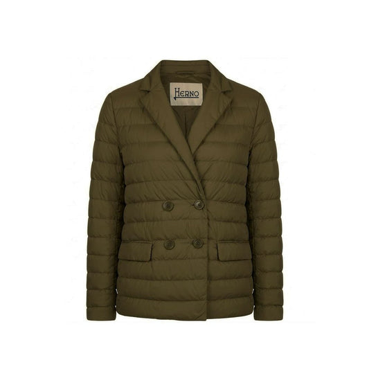 Bicolor Polyamide Full-Length Jacket