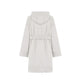 Gray Elastane Coat