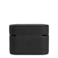 Case Black PVC Embossed Logo Flip Holder Women Airpods