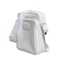 White Logo Plaque Crossbody Shoulder Borse Men Bag