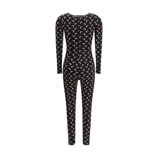 Brown Polyamide Jumpsuit