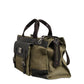Military Green Two Tone Tote Duffel Shoulder Borse Bag