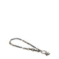 Silver Tone Chain Signature DG Logo Pendant Necklace