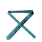 Deep Teal Solid Silk Adjustable Men Tied Necktie Tie