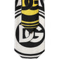 Multicolor Monogram Print Silk Adjustable Men Necktie Tie