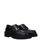 Black Leather Oxfords And Derbies