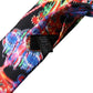 Multicolor Abstract Silk Adjustable Men Tied Necktie Tie