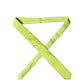 Neon Green Silk Satin Wide Adjustable Men Necktie Tie