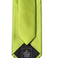 Neon Green Silk Satin Wide Adjustable Men Necktie Tie