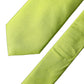 Neon Green Silk Satin Wide Adjustable Men Necktie Tie