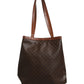 Macadam Canvas Shoulder Tote Bag