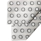 White Gray Polka Dot Silk Adjustable Women Necktie Tie