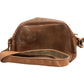Brown and Gold Crossbody Bag