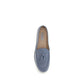 Blue Calf Leather Bos Taurus Slip-On Loafers
