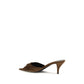 Brown Calf Leather Bos Taurus Platform Sandals