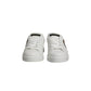 White Gold Crest Crown Portofino Sneakers Shoes