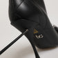 Black Devotion Quilted Buckled Boots Shoes