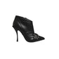 Black Devotion Quilted Buckled Boots Shoes