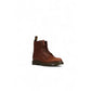 Brown Leather Athletic Sneakers