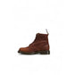 Brown Leather Athletic Sneakers