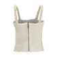 Beige Polyester Blouse