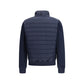 Blue Polyester Shell Jacket
