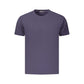 Blue Cotton Men's T-Shirt