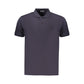 Blue Cotton Men's Polo